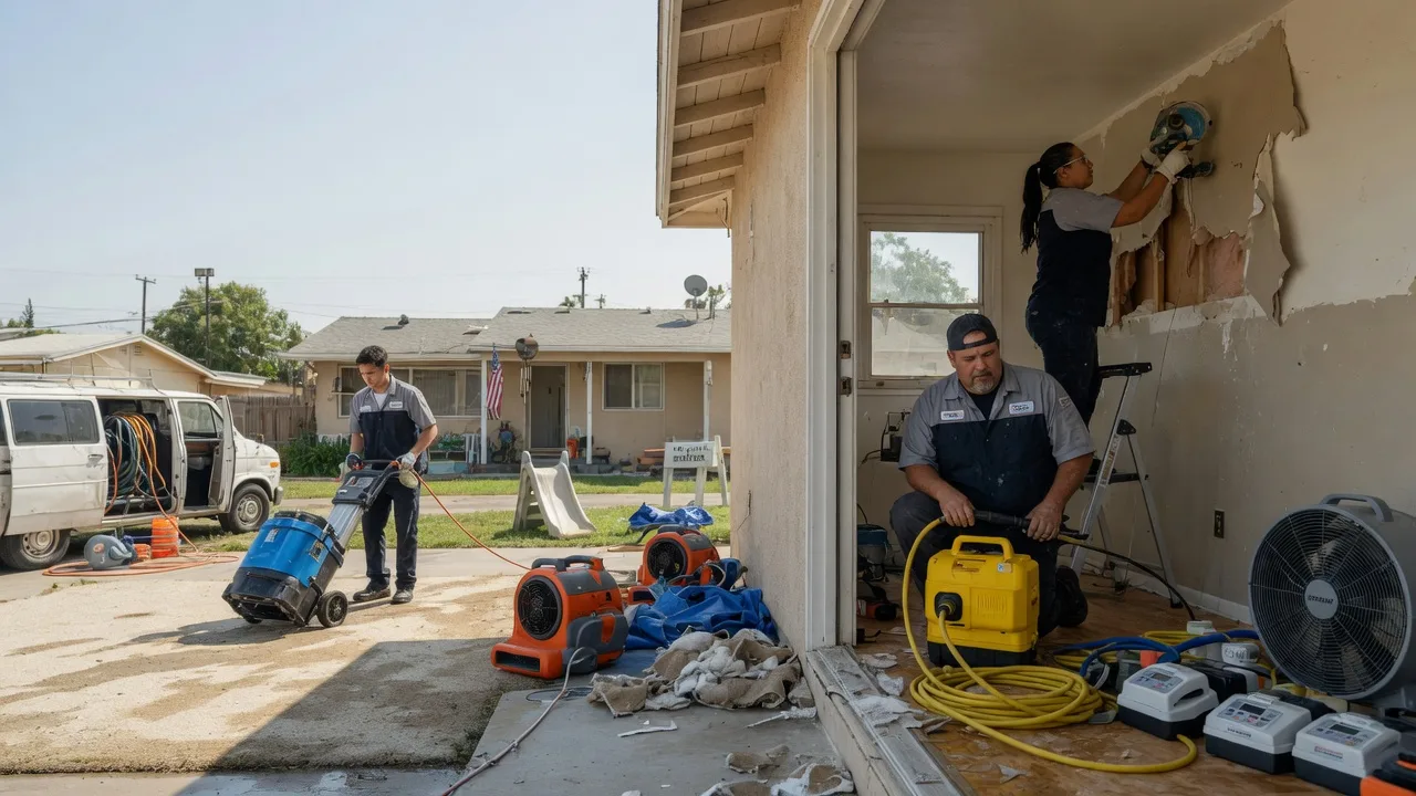Water Damage Restoration in Bally, PA near me